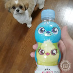 エビアンにもびびる、かぼす。